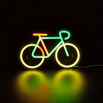 Fixie Bicycle Neon Sign