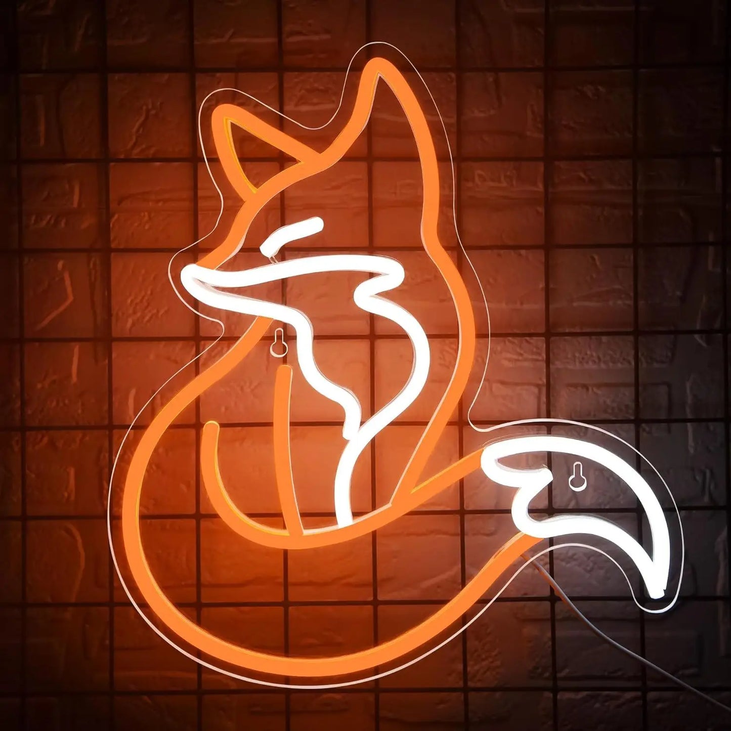 Adorable Fox Neon Sign