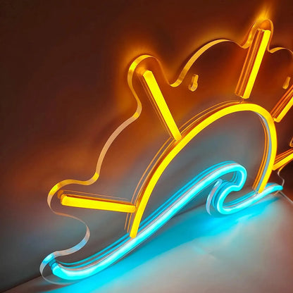 Sunset Wave Neon Sign