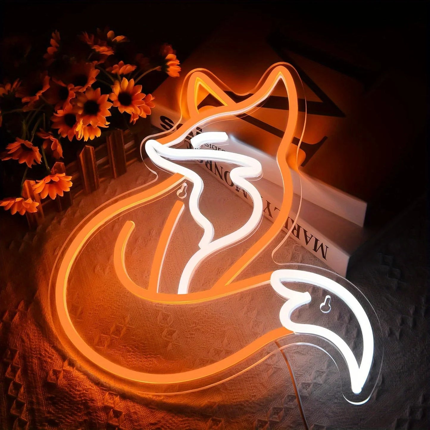 Adorable Fox Neon Sign